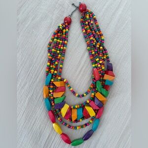 Multicolor Beaded Necklace